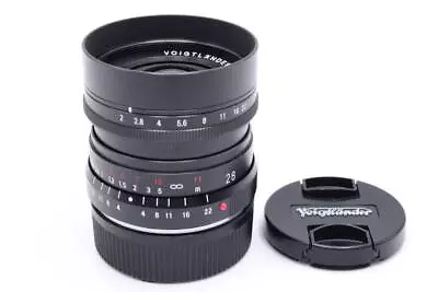 Voigtlander VoightLander Single Focus Wide-angle Lens Ultron 28mm F2 • $978.82