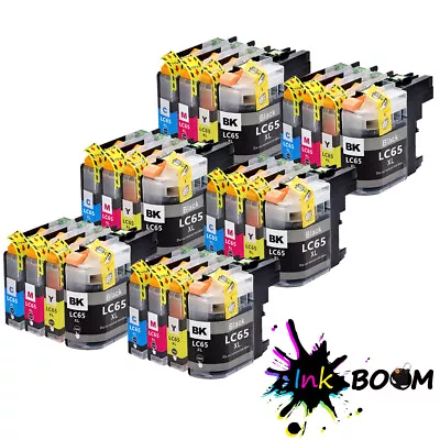 24 Ink Fits Brother LC65 LC-65 MFC-5890CN MFC-6490CW MFC-5895CW 6890CDW Printer • $16.16