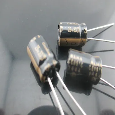 4pcs ELNA Cerafine ROA 33mfd 25V 33UF 8x11.5mm Electrolytic Capacitor • $8.98