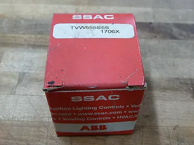 ABB SSAC 3 Phase Monitor TVW555S5S 1706X [#15-Z.1] • $40