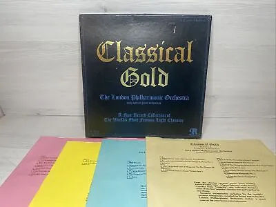 The London Philharmonic Orchestra – Classical Gold   4x Vinyl LP Box Set • £14.99