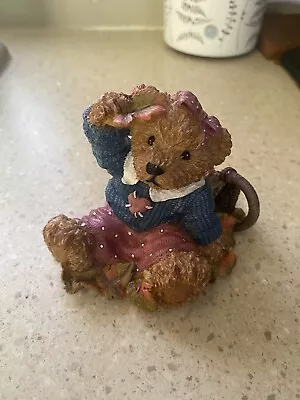 Home Interiors “THANK YOU BEARS  Figurine - Fall Bear No. 99005-99 KK - 1999 • $5.65