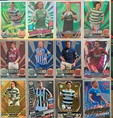 SPFL Match Attax 2022/23  GOLDEN LEGEND Booster THUNDER Kings 100 UNSTOPPABLE • £1.50