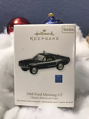 Hallmark 2011 Classic American Cars 1968 Ford Mustang Gt Series Ornament • $19.99