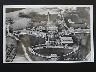 London Uxbridge HAREFIELD HOSPITAL Aerial View C1970s RP Postcard By Aerofilms • £18.75