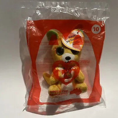 NEW McDonalds Kipper The Kangaroo TY Beanie Boos Plush Happy Meal Toy Babies • $2.99