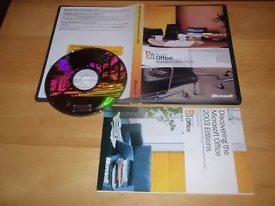 Microsoft Office 2003 Standard Edition Upgrade PC CD-ROM Retail V. For WindowsXP • $6