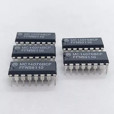 MC14076BCP MOT INTEGRATED CIRCUIT X5pcs • £2