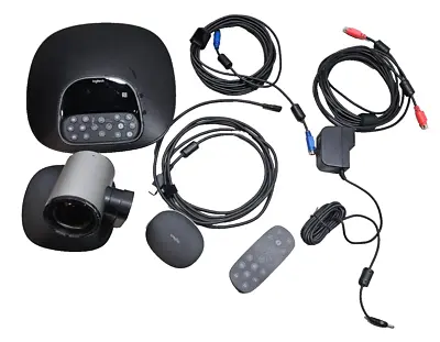 Tested Logitech Group 1080p Video Conferencing System 886-000056 • $154.99