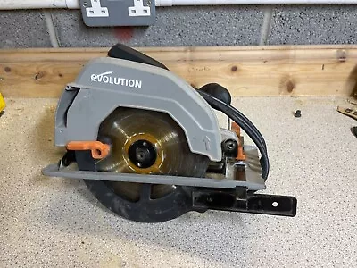 Evolution R185CCSL240 1200W Circular Saw - Black • £39.99