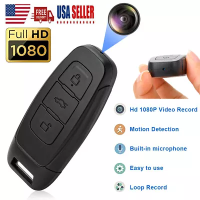 32GB HD 1080 Car Key Fob Mini Camera Video Voice Recorder Security Nanny Cam DVR • $29.99