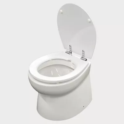 Albin Pump Marine Boat Toilet 07-04-016 | Premium Marine White 12V DC • $462.57