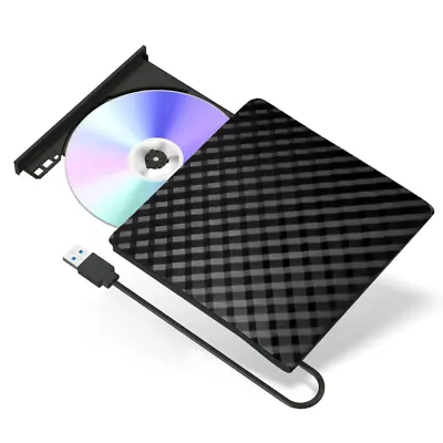 £13.20 • Buy Slim External USB 3.0 DVD CD RW Writer Drive Burner Reader Player For Laptop PC