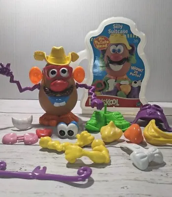 Vintage Playskool Mr Potato Head Silly Suitcase Complete Set 25 Parts By Hasbro  • $18.98