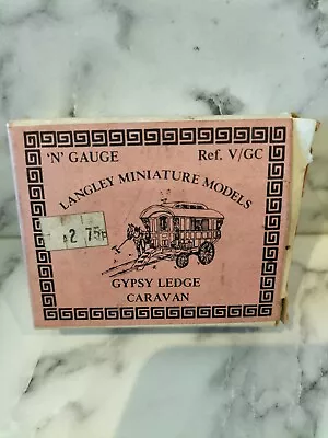 Langley Miniature Models - Ref. V/gc -  Gypsy Ledge Caravan - Opened - Unused  • £5