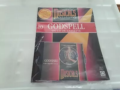 Godspell (CD & Magazine Musicals Collection DeAgonisti) New Sealed Freepost  • £4.99