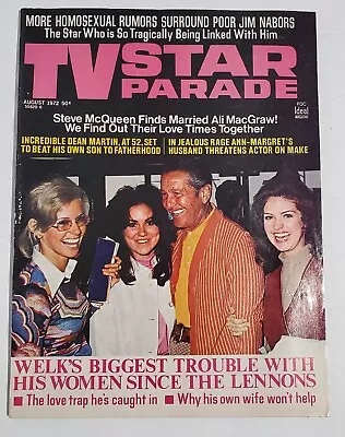 TV Star Parade Magazine 1972 Sonny & Cher Steve McQueen Jim Nabors • $11.93