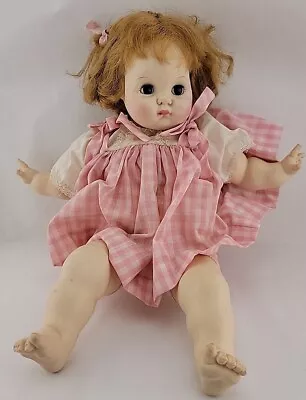 Vintage Madame Alexander  Puddin Baby Doll 3935 Blond Hair Blue Eyes • $49.99