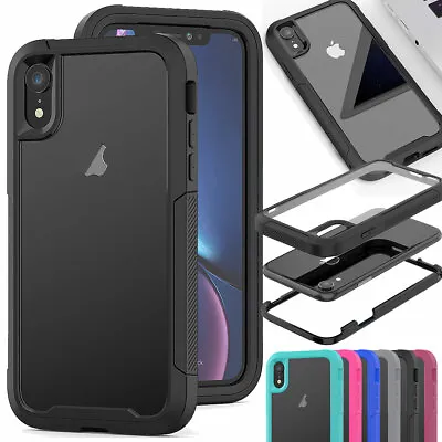 $11.53 • Buy Case For IPhone 12 11 Pro Xs Max 8 7 6 Plus 360 Protective Hard Full Phone Cover