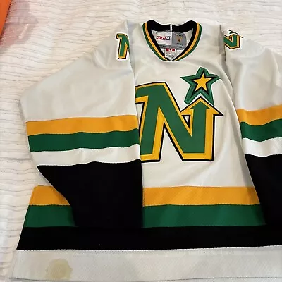Minnesota North Stars Custom Vintage Hockey Jersey NHL Size L Ships Free BIN • $50