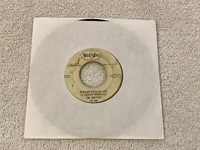 Vee-Jay -The Beatles- Please Please Me/Ask Me Why -DJ Promo 45 RPM Vinyl Record • $202.50