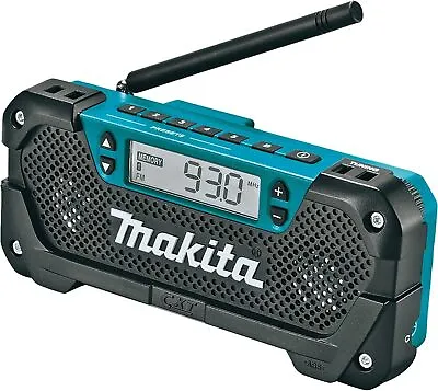 Makita RM02 12V Max CXT Lithium-Ion Cordless Compact Job Site Radio Tool Only • $66.89