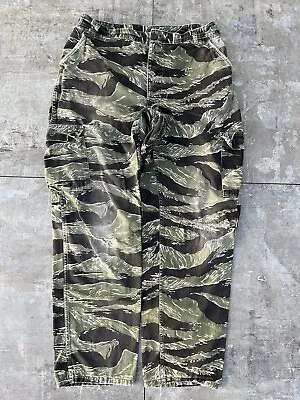 VTG 80s Tiger Stripe Products Combat Cargo Pants Vietnam War Rare Sz 31-35 • $125