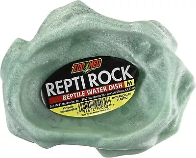 Zoo Med Repti Rock Reptile Water Dish - Medium • $13.26