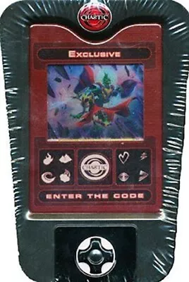 Chaotic Trading Card Exclusive Rasbma Darini Tin TCG CCG W/5 Booster Packs • $59.95