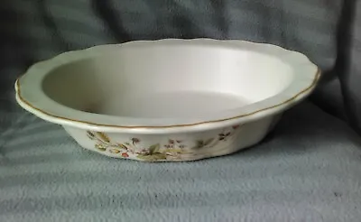 Marks And Spencer ' Harvest ' 9.5  Oval Serving / Pie Dish • £7.95