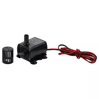 For Aquarium Pond Fish Tank Brushless Pump Filter For Aquarium 12V 5W DC • £11.06