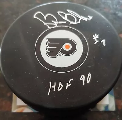 Bill Barber Autograph Official NHL Puck Philadelphia Flyers HOF MVP Team Canada • $29