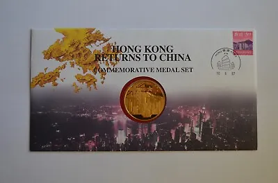 £99.99 • Buy Hong Kong Returns To China Commemorative Medal Set