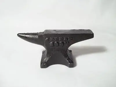 Mini Cast Iron 1937 John Deere Blacksmith Tool Anvil Advertising Salesman Sample • $26.50