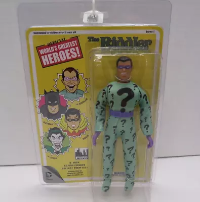 The Riddler 8  FIGURES TOY COMPANY Worlds Greatest Heroes RETRO Style MOC • $29.97