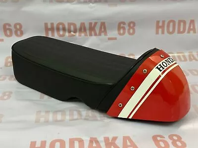 Honda SS50 SS50Z Cafe Racer Sport Motorcycle Complete Seat New Red Metal Cowl. • $347.51