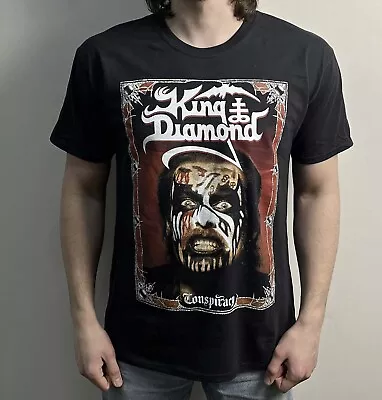 King Diamond - Conspiracy (FOTL) Black T-Shirt Mercyful Fate • $20.88