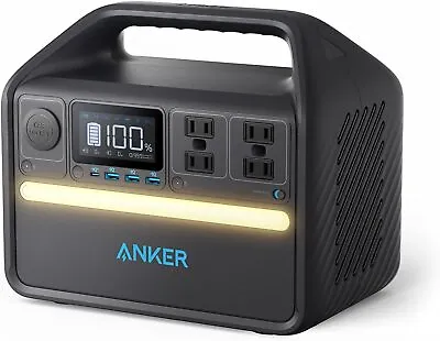 Anker Portable Power Station 512Wh Solar Generator 500W 9-Port Powerhouse|Refurb • $314.99