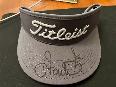 Golfer Ian Poulter Signed Autograph Signature Titleist Visor Pga Ryder Cup Liv • $40