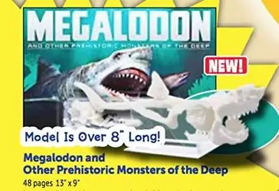 Megalodon And Other Giant Prehistoric Predators Of The Deep [Paperback] - GOOD • $7.27