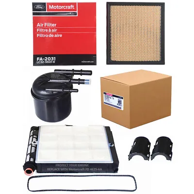 Motorcraft FD4625 Fuel/Water Filter & Air Filter FA2031 For 20-23 Ford 6.7L • $90.52