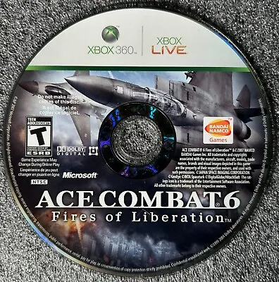 Ace Combat 6: Fires Of Liberation (Microsoft Xbox 360 2007) - Disc Only • $6