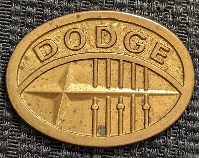 Dodge Medallion Token Coin 1960s? Logo Oval Star Approximately 1  • $18
