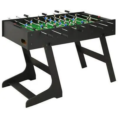 Folding Football Table Game Storage Transport Soccer Players Foosball Family 4Ft • £164.95