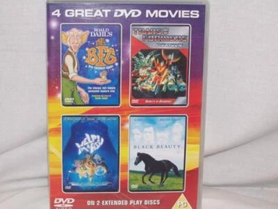 £2.03 • Buy The BFG/Transformers The Movie/Help I'm A Fish/Black Beauty DVD