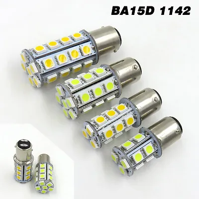 BA15D 1142 13/18/24/30 5050 1076 Car Lamp LED Light Bulb 12V/DC 12-24V Highlight • $2.29