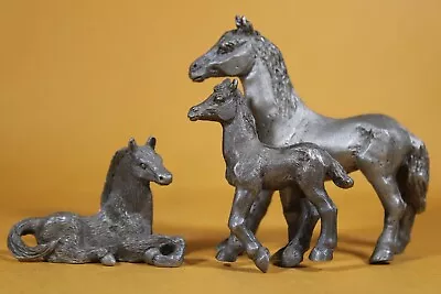 Vintage Spoontiques Pewter Horse Figurine 2 Pieces • $14.99