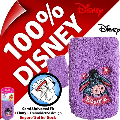 £3.97 • Buy Disney Eeyore Mobile Phone MP3 Sock Case Pouch Cover For IPhone 5 5S 5C SE