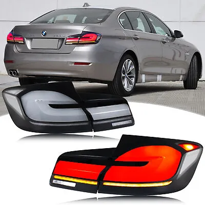 LED G38 Tail Lights For BMW F10 F18 M5 2011-2018 Pre-Lci Sequential Rear Lamps • $319.99