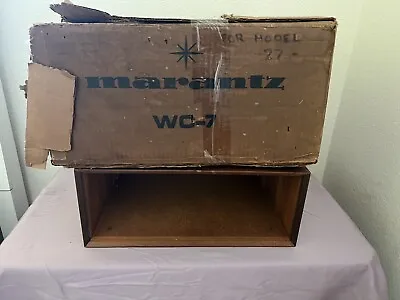 Marantz WC-7 Wood Cabinet New Old Stock • $400